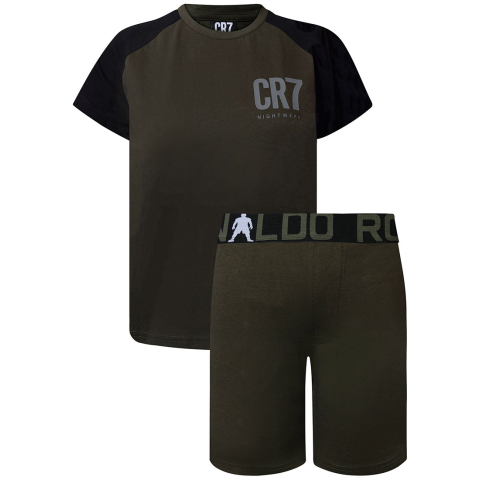 CR7 Pyjama set - CR7 - Zwart/Groen - JBS - 4 jaar (104) - Pyjama's - Tweedelig