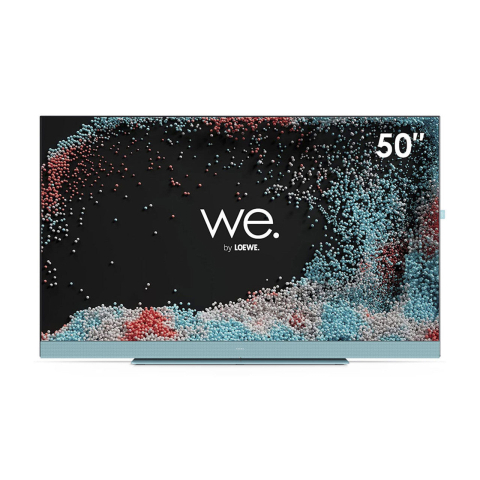 We. By Loewe SEE 50 aqua blue smart televisie met ingebouwde soundbar