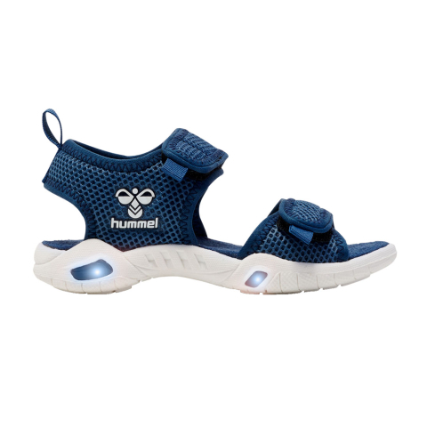 Hummel Sandalen m. Licht - Flash - Legioen Blue - Hummel - 32 - Lichtgevende Schoenen
