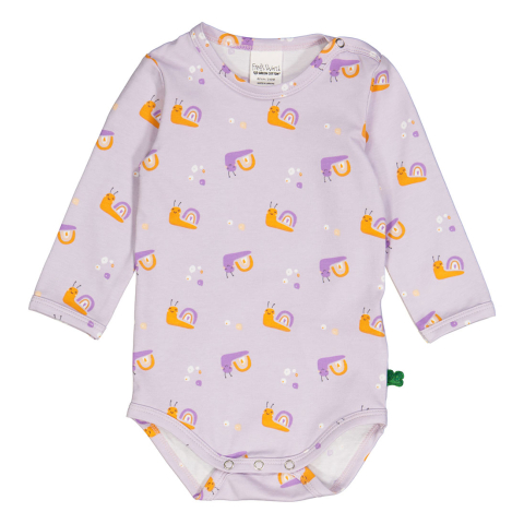 Freds World Romper l/s - Slak - Lavender - Freds World - 74 - Rompers Lange Mouw