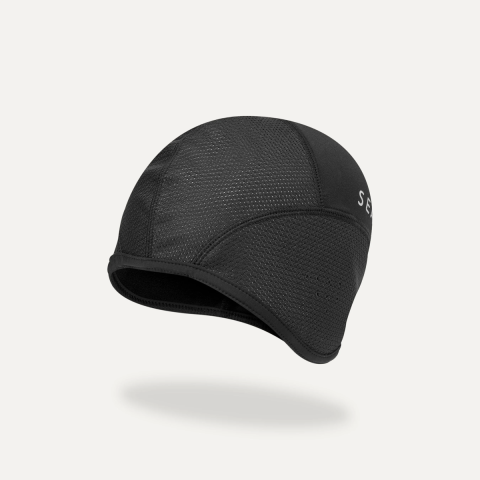 SealSkinz Wacton windproof all weather helmmuts zwart, L-XL