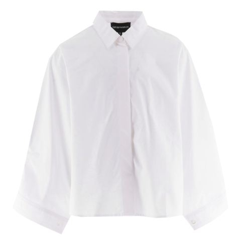 Emporio Armani Overhemd - Wit - Emporio Armani - 8 jaar (128) - Overhemden