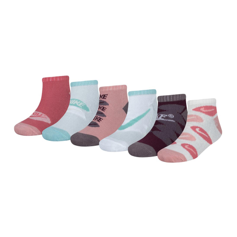 Nike Sokken - 6-pack - Adobe/Wit - Nike - 23,5/27 - Sokken