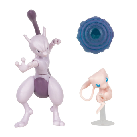Pokémon - Battle Figure Set 2 PK -  Mewtwo and Mew (PKW2941)
