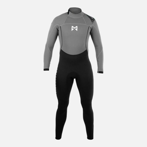 Magic Marine Brand Fullsuit 3/2 mm Wetsuit Junior - Grijs, L-158
