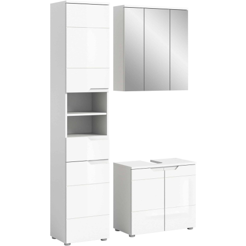 Furnilux Solero badkamercombinatie hoogglans mdf tz