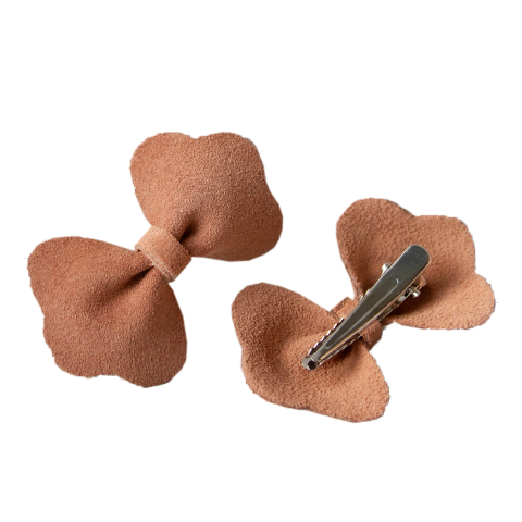 Petit La Busch Haarbanden - Bow - 2-pack - 6x4 cm - Light Roze - Petit La Busch - OneSize - Haaraccessoires