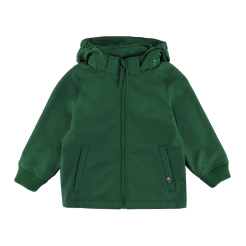 DYR-Cph Softshelljassen - Wilde dieren - Dennen m. T-Rex - DYR-Cph - 7 jaar (122) - Softshelljassen