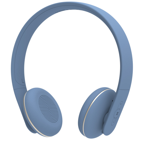 Kreafunk Koptelefoon - vooruit 2 - River Blue - Kreafunk - OneSize - Koptelefoons