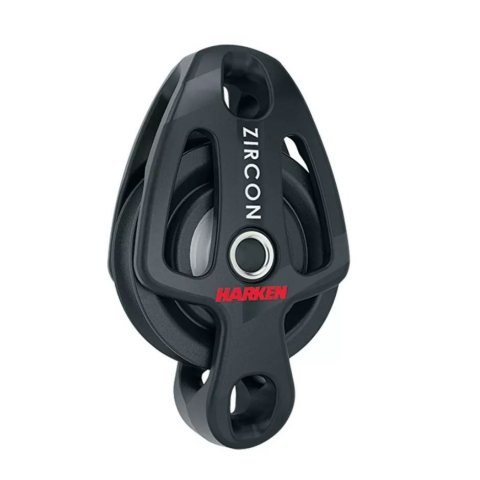 Harken 2196 1-schijfs 57mm Zircon blok met hondsvot