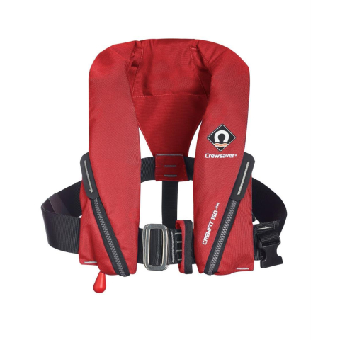 Crewsaver Crewfit 150N Junior Automatisch Reddingsvest met Harnas - Rood