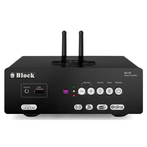 Block Audio SV-10 Black Smart mini receiver