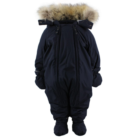 Ver de Terre Sneeuwpak m. Bont - Navy - Ver de Terre - 6 mnd - Skipakken
