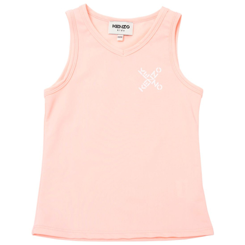 Kenzo Top - Roze - Kenzo - 10 jaar (140) - Tanktops