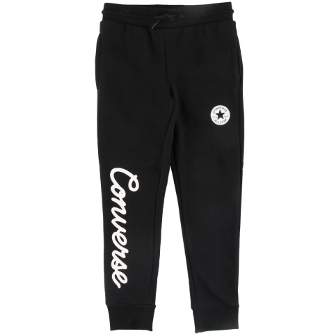 Converse Joggingbroek - Zwart m. Logo - Converse - 10-12 jaar (140-152) - Joggingbroeken