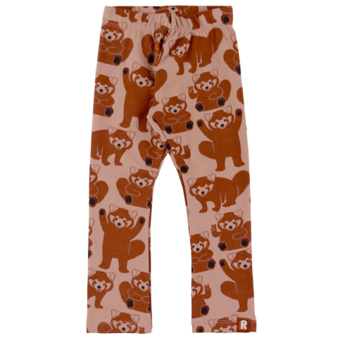 DYR-Cph Leggings - Dier Cheetah - Light Clay Meerkleurige rode p - DYR - 2 jaar (92) - Leggings