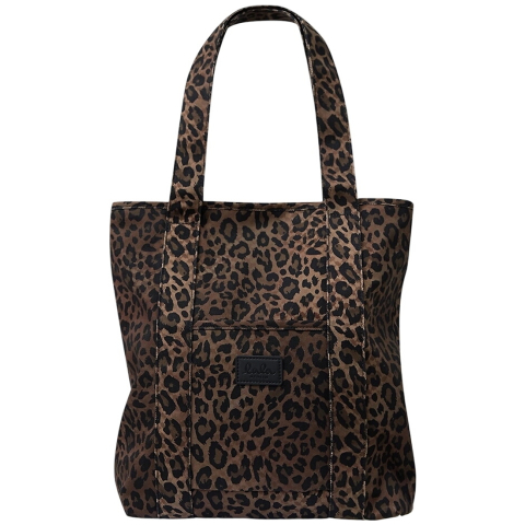 Lala Berlin Shopper - Carmela - Dark Brown Leo - Lala Berlin - OneSize - Tassen