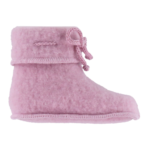 Engel Kruipschoenen - Wol - Gevlekt Roze - Engel - 50/56 - Kruipschoenen