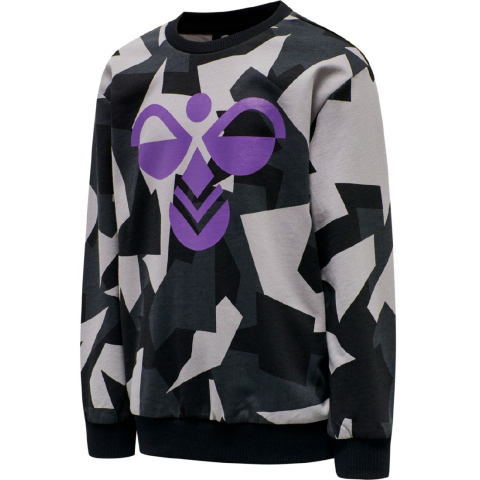Hummel Trui - hmlSkyhook - Zwart/Paars - Hummel - 5 jaar (110) - Truien
