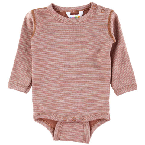 Joha Romper l/s - Wol - Rust - Joha - 100 - Rompers Lange Mouw