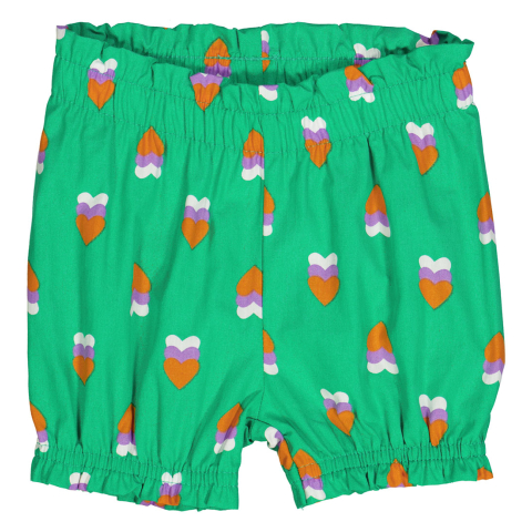 Freds World Babyshort - Heartbeat Poplin - Grass - Freds World - 80/86 - Babyshorts