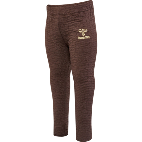 Hummel Leggings - hmlIssa - Chocolate Brown - Hummel - 1 jaar (80) - Leggings