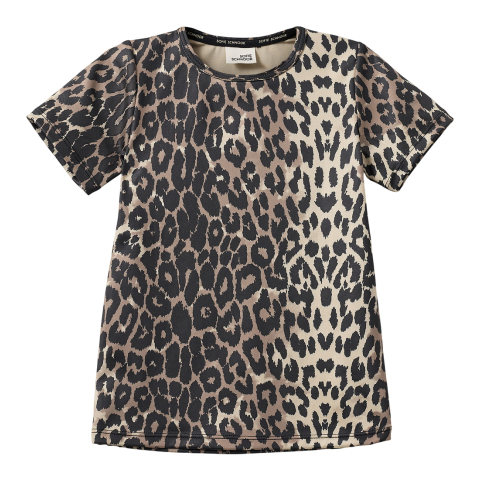 Sofie Schnoor T-Shirt - Noos - AsitaSK - Light Brown Leopard - Sofie Schnoor - 4 jaar (104) - T-Shirts