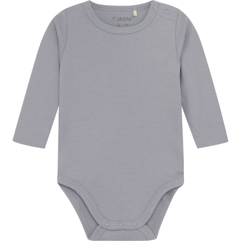 Fixoni Romper l/s - Windwijzer - Fixoni - 1 jaar (80) - Rompers Lange Mouw