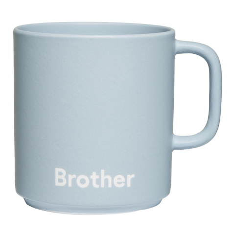 Design Letters Beker - Favourite - Broer - Light Blue - Design Letters - OneSize - Bekers