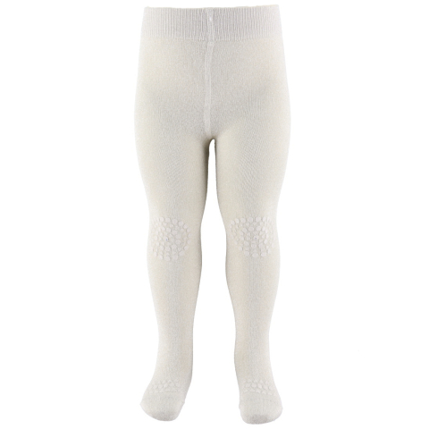 GoBabyGo Maillots - Anti-Slip - Bamboe - Ivory Glitter - GoBabyGo - 6-12 mnd - Maillots