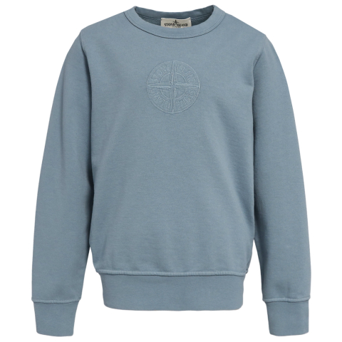 Stone Island Trui - Dust Blue - Stone Island - 14 jaar (164) - Truien