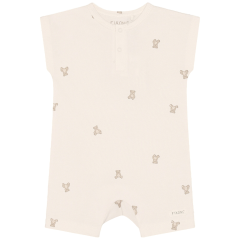 Fixoni Zomer Romper - Puur kasjmier - Fixoni - 2 jaar (92) - Zomer Rompers