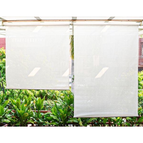 Rolgordijn 2,96 x 2,40 m Arctic White Shadow Comfort - Shadow comfort