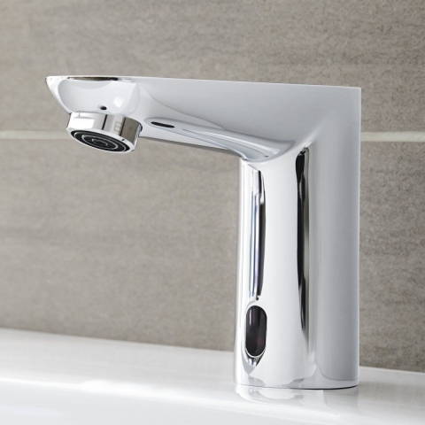 GROHE Euroeco Cosmopolitan E Wastafelkraan - Elektronisch - Infrarood - Chroom