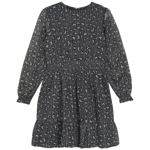 Creamie Jurk - Leo - Iron Gate - Creamie - 8 jaar (128) - Jurken
