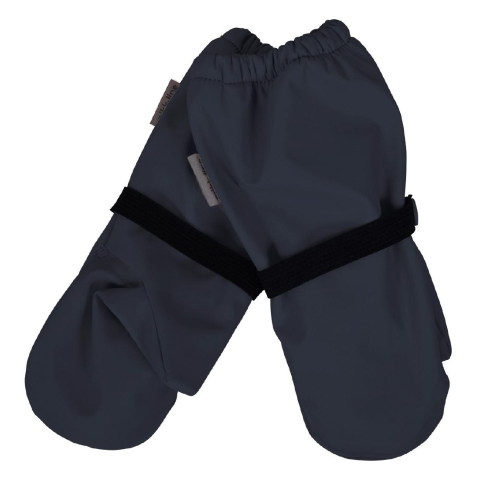 Mikk-Line Wanten m. Fleece - PU - Blue Nights - Mikk-Line - 122/128 - Wanten