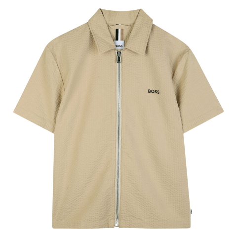 BOSS Vest - Stone - BOSS - 12 jaar (152) - Vesten