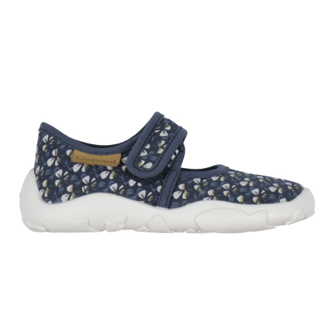 Bisgaard Pantoffels - Noos - Maddy - Wild Flower Blue - Bisgaard - 30 - Pantoffels