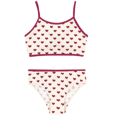 Konges Sløjd Bikini - Bowie - Hart Sangria - Konges Sløjd - 1½ jaar (86) - Bikinis