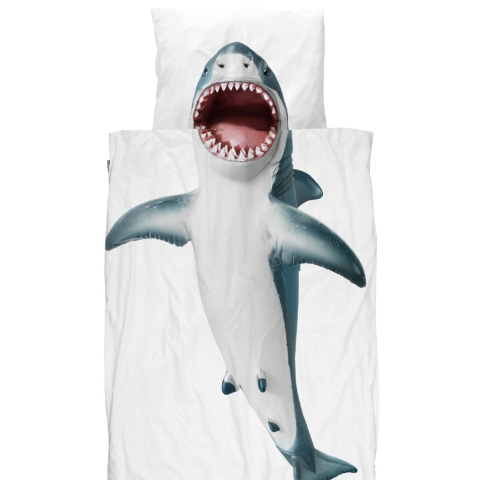 Snurk Beddengoed - Junior - Shark! - Snurk - OneSize - Beddengoed - Junior