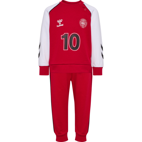 Hummel Sweatset - DBU Speeldag - Chili Pepper - Hummel - 1½ jaar (86) - Joggingpakken
