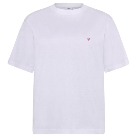 Grunt T-Shirt - GrKomeet - Wit m. Print - Grunt - 8 jaar (128) - T-Shirts