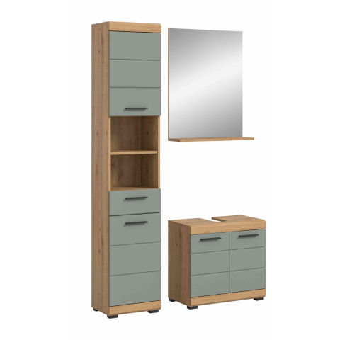 Furnilux Scout badkamercombinatie salie mdf tz artisan nb