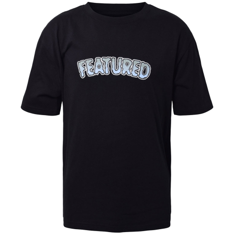 Hound T-Shirt - Zwart m. Print - Hound - 12 jaar (152) - T-Shirts