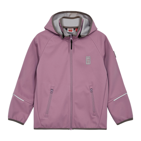 LEGO® Wear Softshelljassen - LWSefrit 200 - Dusty Paars - LEGO® Wear - 2 jaar (92) - Softshelljassen