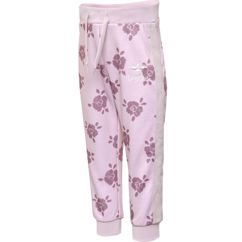 Hummel Joggingbroek - HmlFlori - Winsome Orchid - Hummel - 4 jaar (104) - Joggingbroeken
