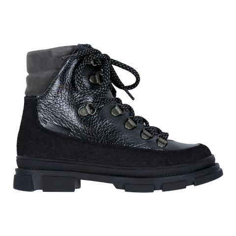 Angulus Laarzen - Tex - Black Schijn/Dark Grey - Angulus - 37 - Laarzen