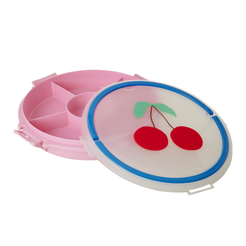 Rice - Serving Tray with Handle - Pink