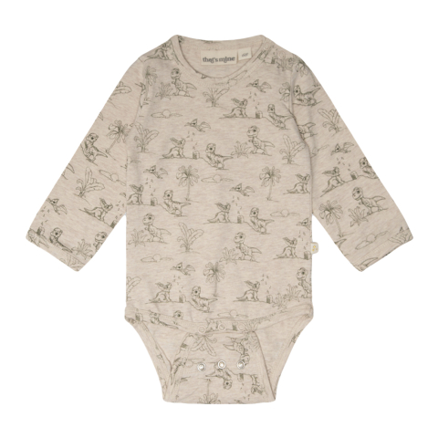 That's Mine Romper l/s - Mika - Dino Esta - Thats Mine - 56 - Rompers Lange Mouw
