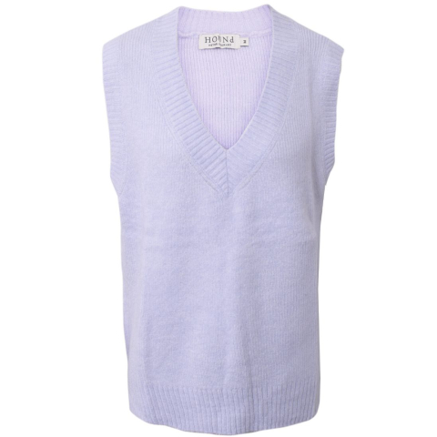 Hound Gilet - Gebreid - Lavendel - Hound - 12 jaar (152) - Gilets